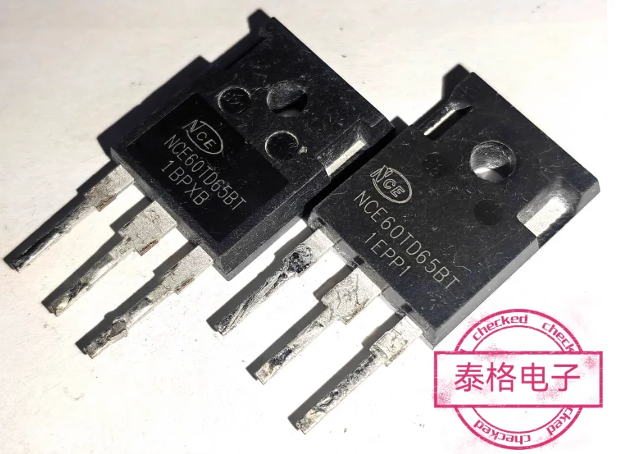 2pcs Used 60N60FD1 50T65FD1 NCE80TD60BT NCE80TD65BT NCE60TD65BT 60TD60 Common IGBT tubes for welding machines/treadmills