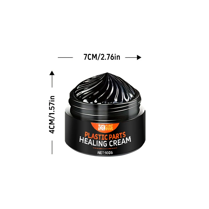 قطعة واحدة من شمع الإطارات الأسود اللامع 100 جرام - حماية متينة وطويلة الأمد وإصلاح الإطارات المختلفة، ومنتجات تنظيف السيارات، وعامل استعادة الجلد البلاستيكي، وعامل تلميع وطلاء السيارات - لمنع التشقق والليمون الأسود