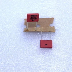 102630V P=7.5MM MKS4 series 1000PF630V braded WIMA more positive capacitor WIMA