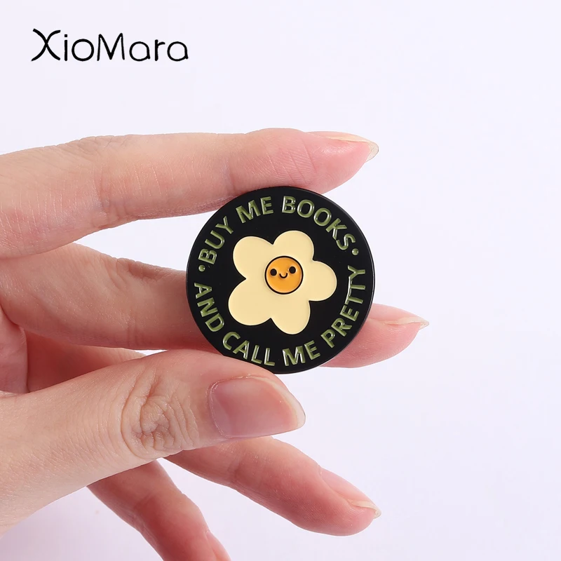 Book Lovers’  Enamel Pins  LOST IN A BOOKSTORE Metal Brooches Fashion Lapel Badge Backpack Clothes Jewelry Gift for Friends