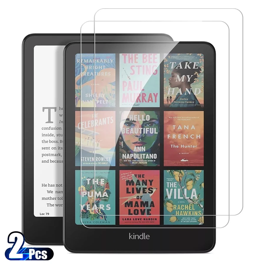

2 шт. для Kindle Paperwhite 2024 12-го поколения 7,0 Защитная пленка из закаленного стекла Colorsoft Signature Edition 2024 Защитная пленка