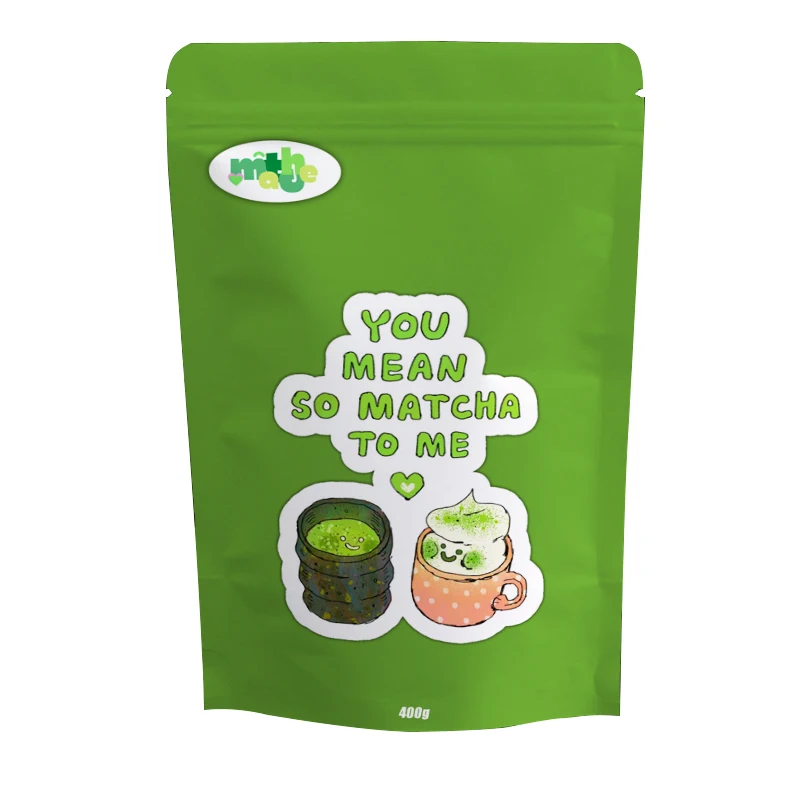 White Craft Paper Packaging Bags Standing Zip Lock Heat Seal Gift Food Tea Candy Nute Spice Bags