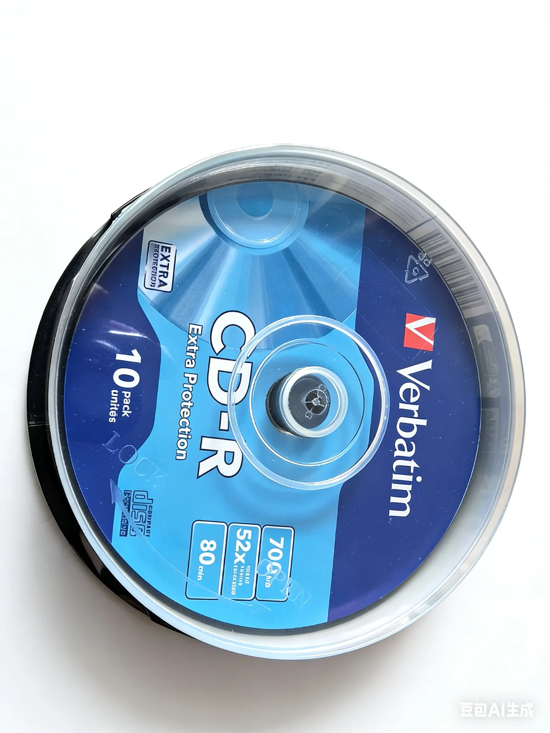 CD-R Disc CDR 52X 700MB 80Min 10pcs/pack image 3