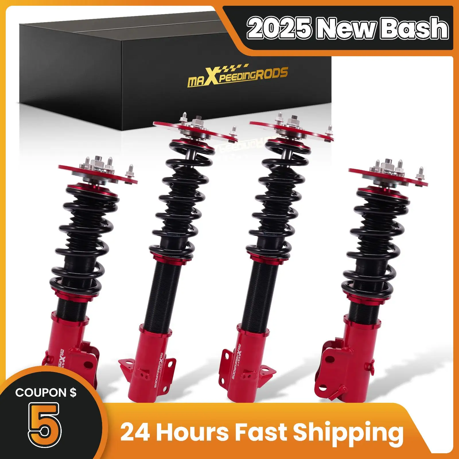 

Coilovers Shocks Springs For Dodge Neon 2003-2005 Struts Adjustable Height