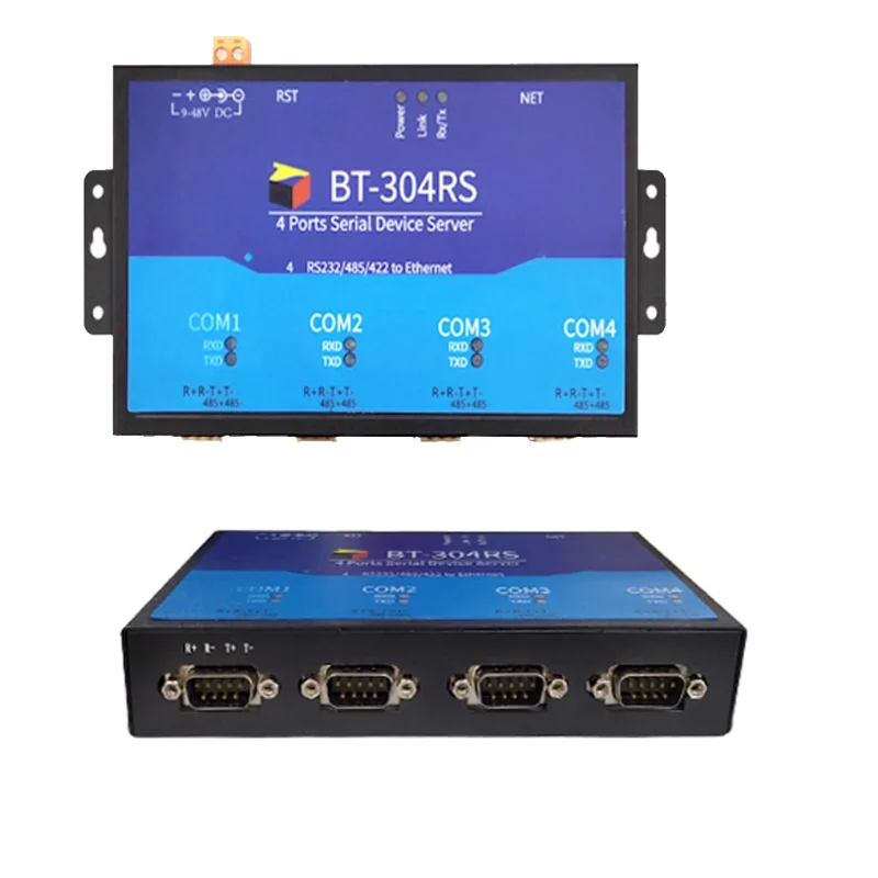 4-port 232 to Ethernet serial server RS232 to Ethernet network port TCP/IP to serial port IoT module communication network