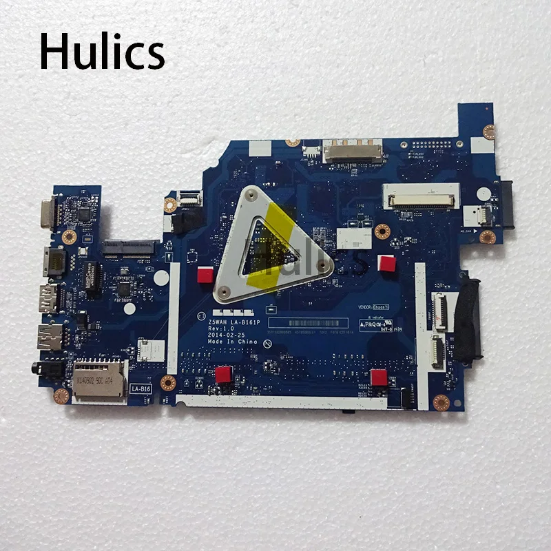 Hulics Used Z5WAH LA-B161P For Acer Aspire E5-571 E5-531 Laptop Motherboard NBML911001 NB.ML911.001 SR1DV 2957U CPU