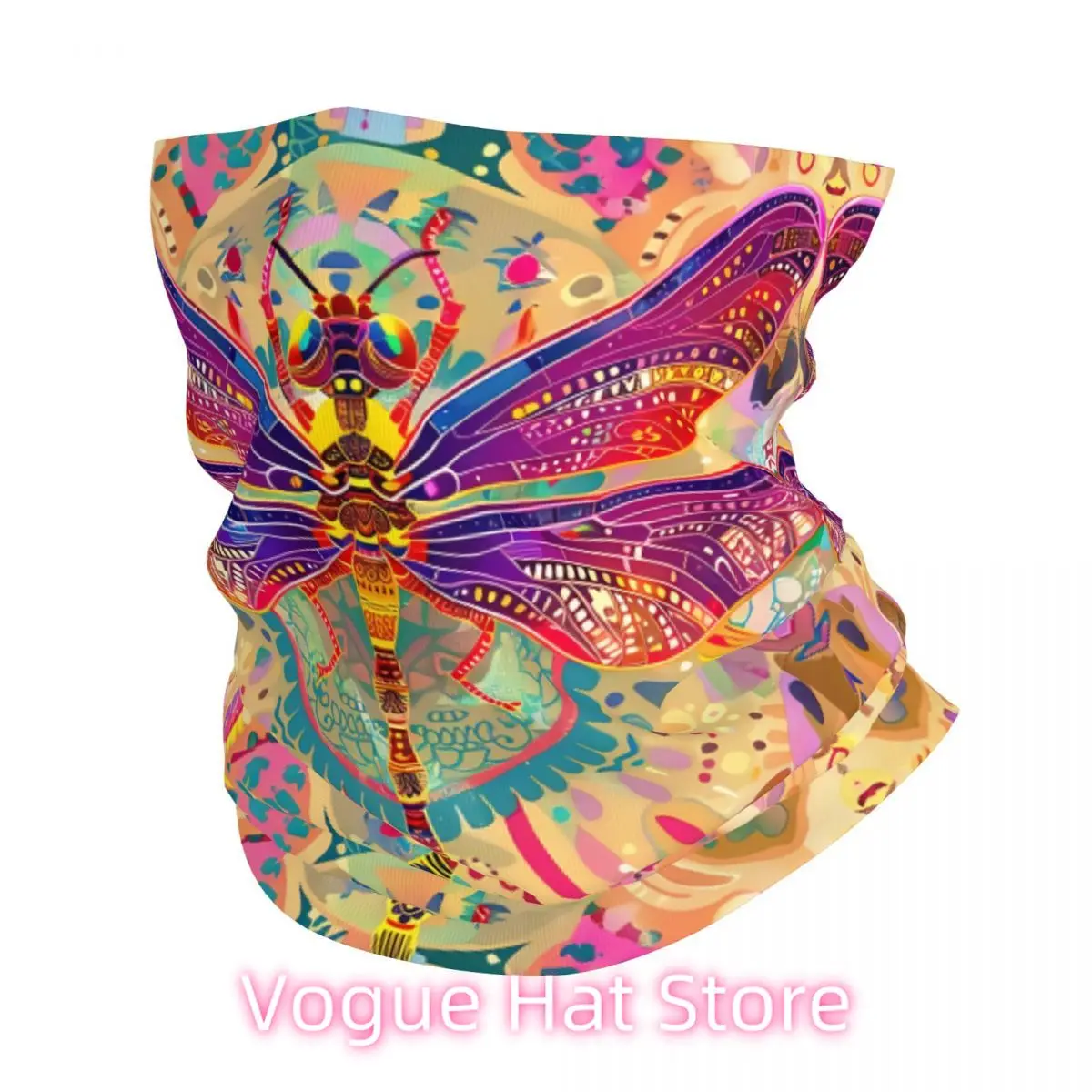 

Гетры для лица в виде стрекозы, шарф для лица, гетры для мужчин и женщин, бандана, шарф, тонкий летний