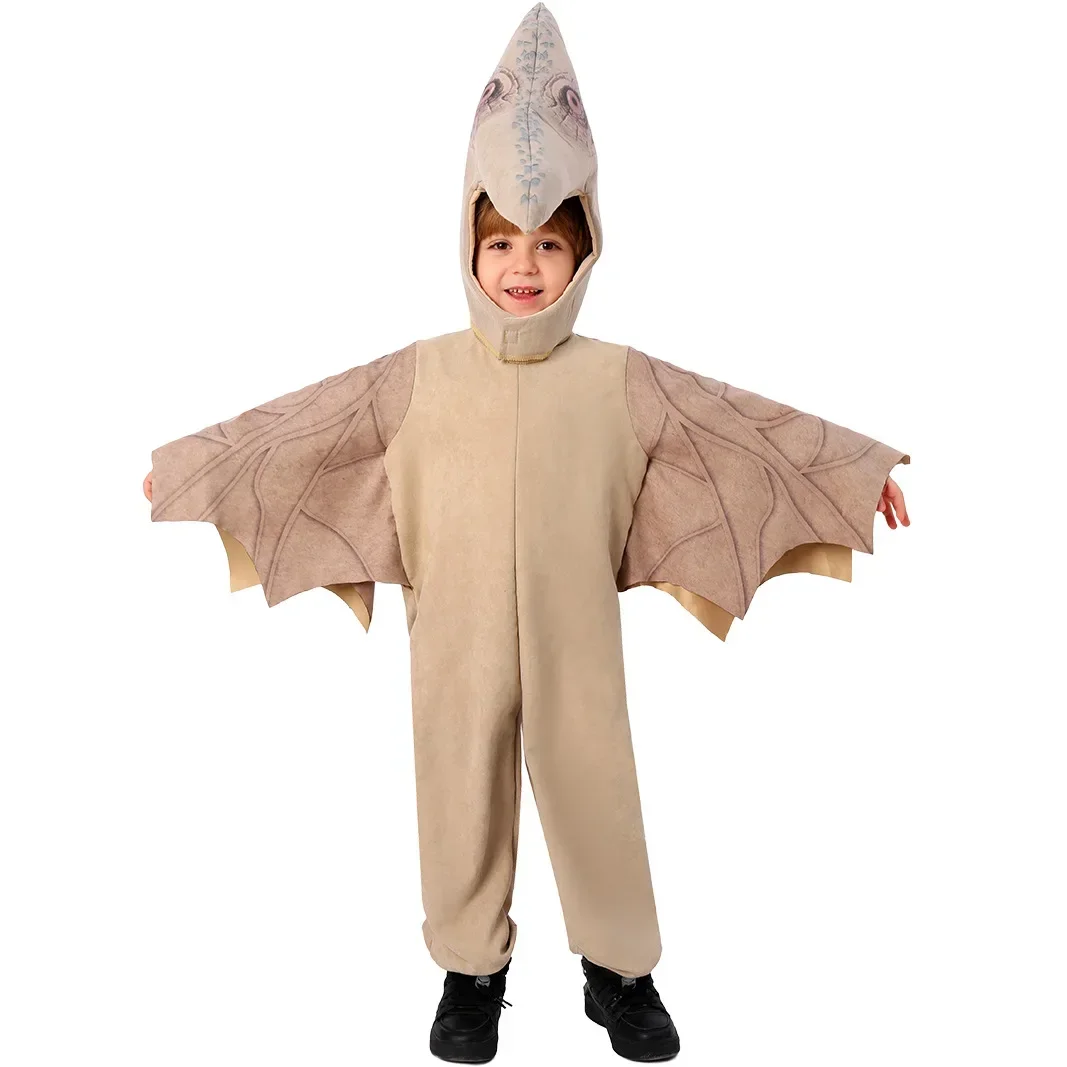 Children's Day Party Dinosaur World Pterosaur Cosplay Costumes Kids Boys Girls Cute Animals T-Rex Jumpsuit Outfit