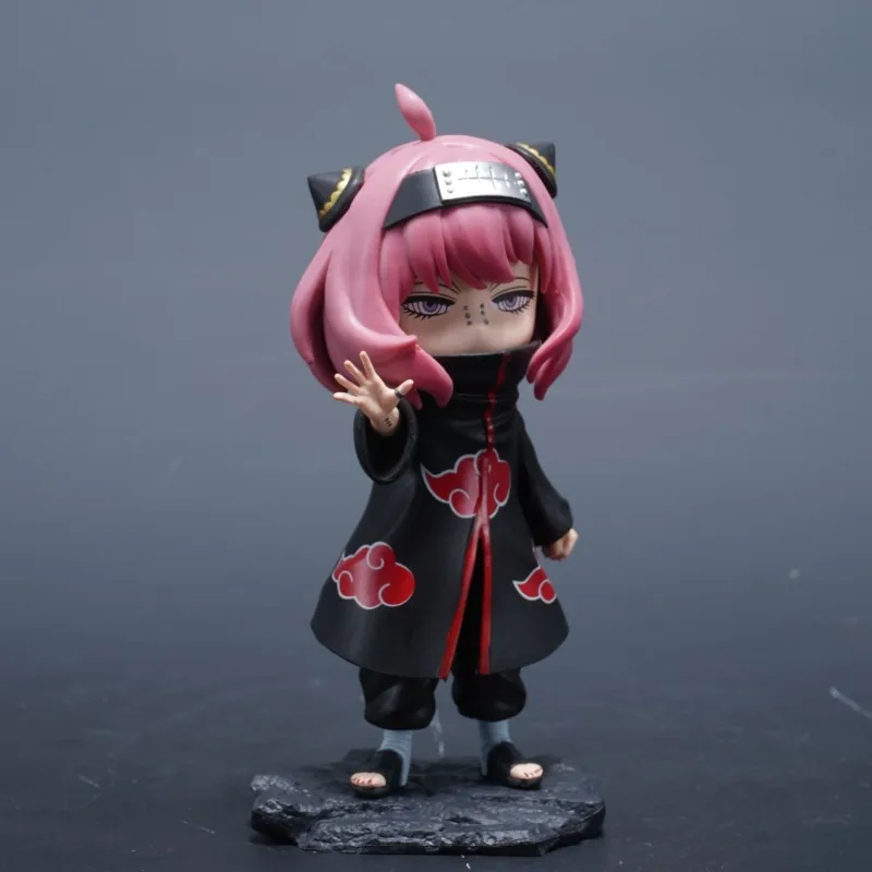 ฟิกเกอร์อนิเมะ Anya Spy×family Anya Forge รุ่นคอสเพลย์ อุจิวะ อิทาจิ และ เพน โมเดลฟิกเกอร์นารูโตะ วัสดุ PVC ของสะสมน่ารัก ของเล่น ของขวัญวันเกิด