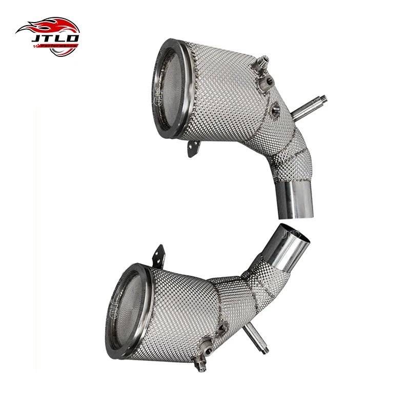 High Quality 304 Stainless Steel Exhaust Downpipe For Porsche 992