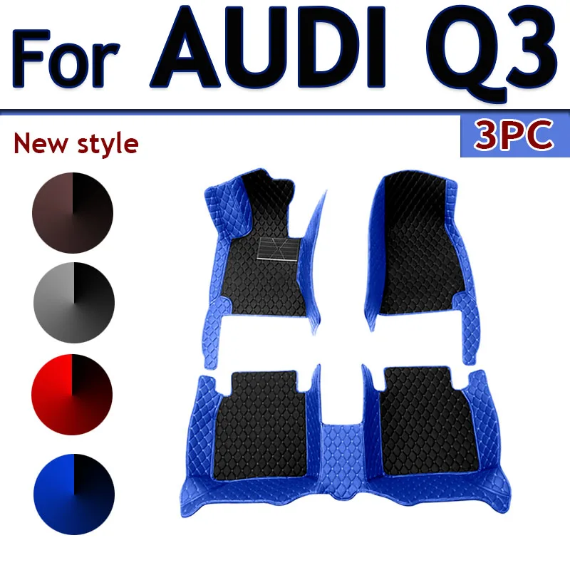 

Car floor mats for AUDI Q3 8U 2012 2013 2014 2015 2016 2017 Custom auto foot Pads automobile carpet cover interior accessories