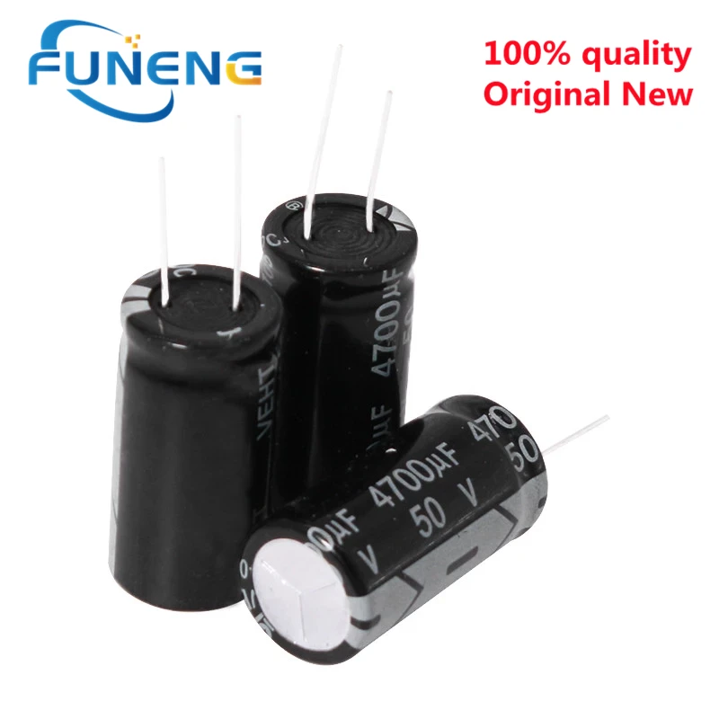 2PCS 50v4700uf 4700uf50v 18*35 50v 4700uf 18x35 Electro Electrolytic capacitor