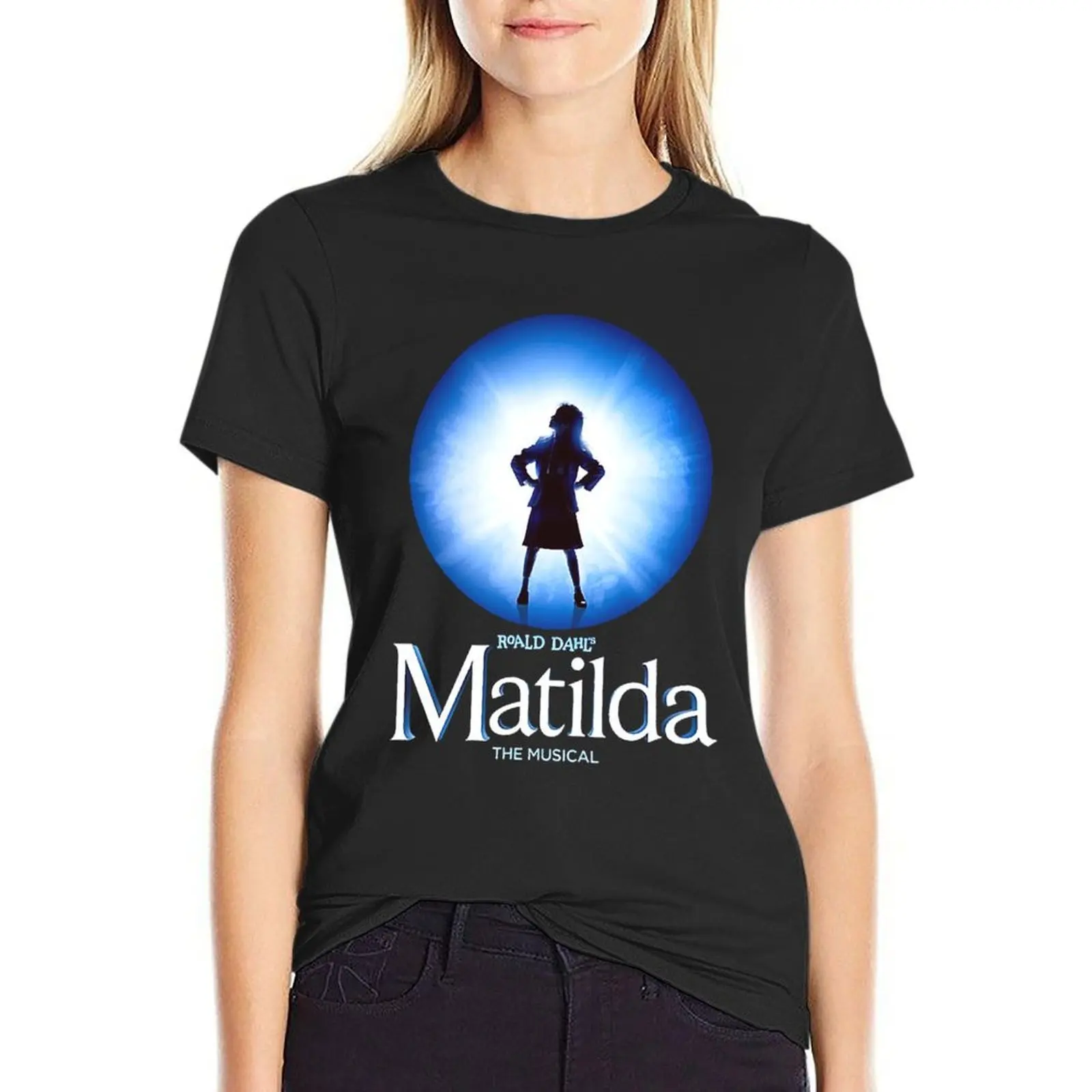 Roald dahl’s matilda the musical T-Shirt vintage clothes female tops for Women