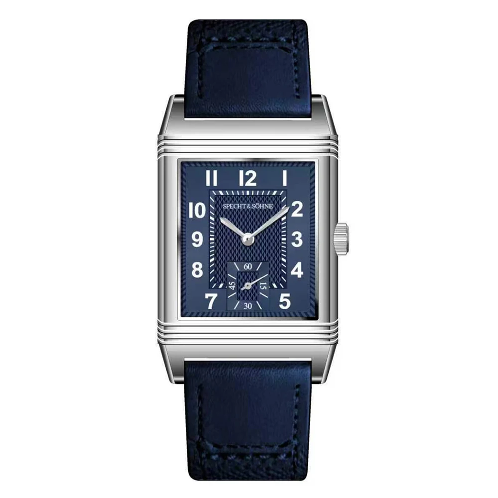 2026 Neue Versionen Specht & Söhne Overturn Square Watch Herrenuhren Ultradünnes Quarzwerk Casual Herrenuhr Reloj Hombre 25,5MM
