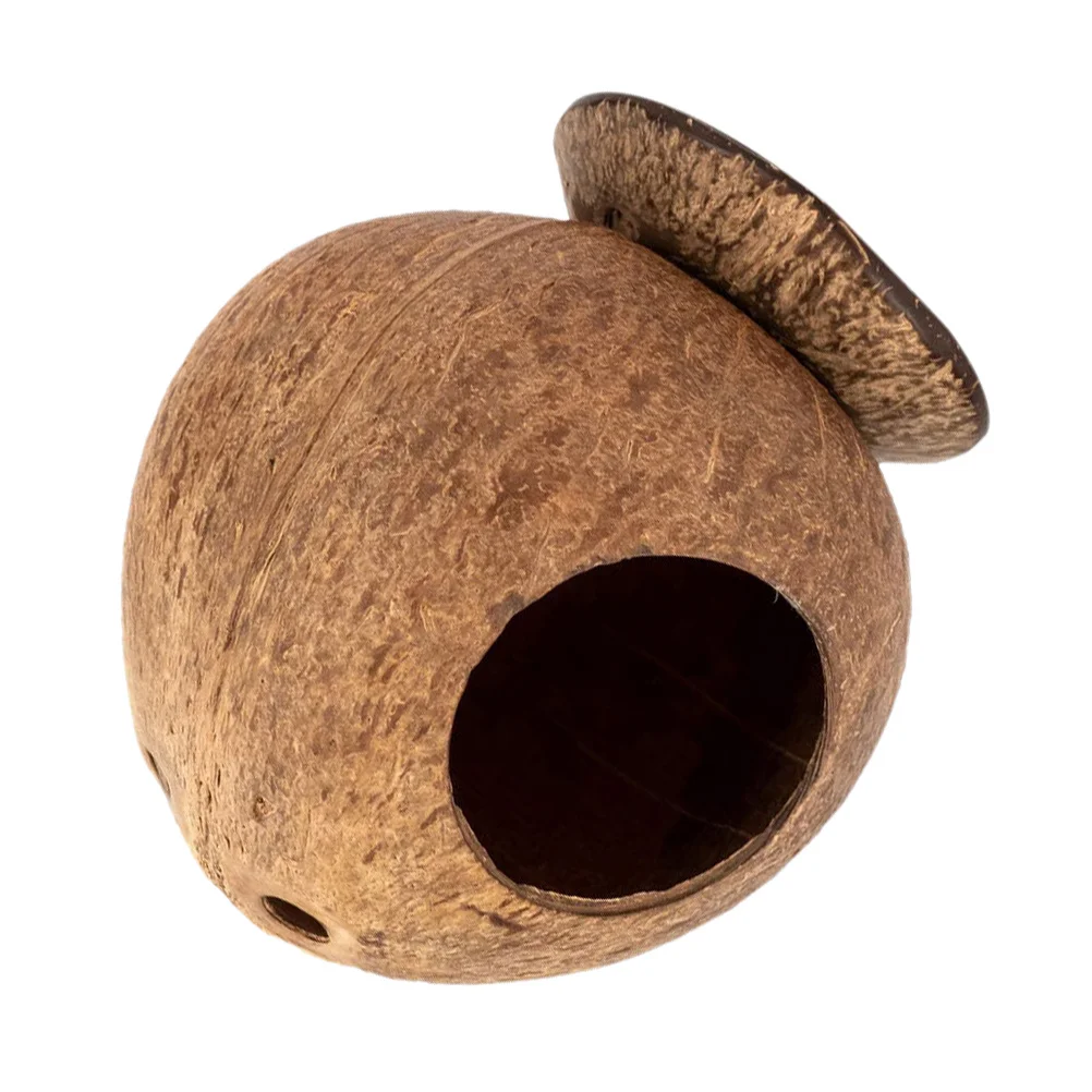

Small Pet Brown Rabbit Warm Nest Bite Resistant Hamster Comfortable Small Animal Rest Nest Indoor Hideout