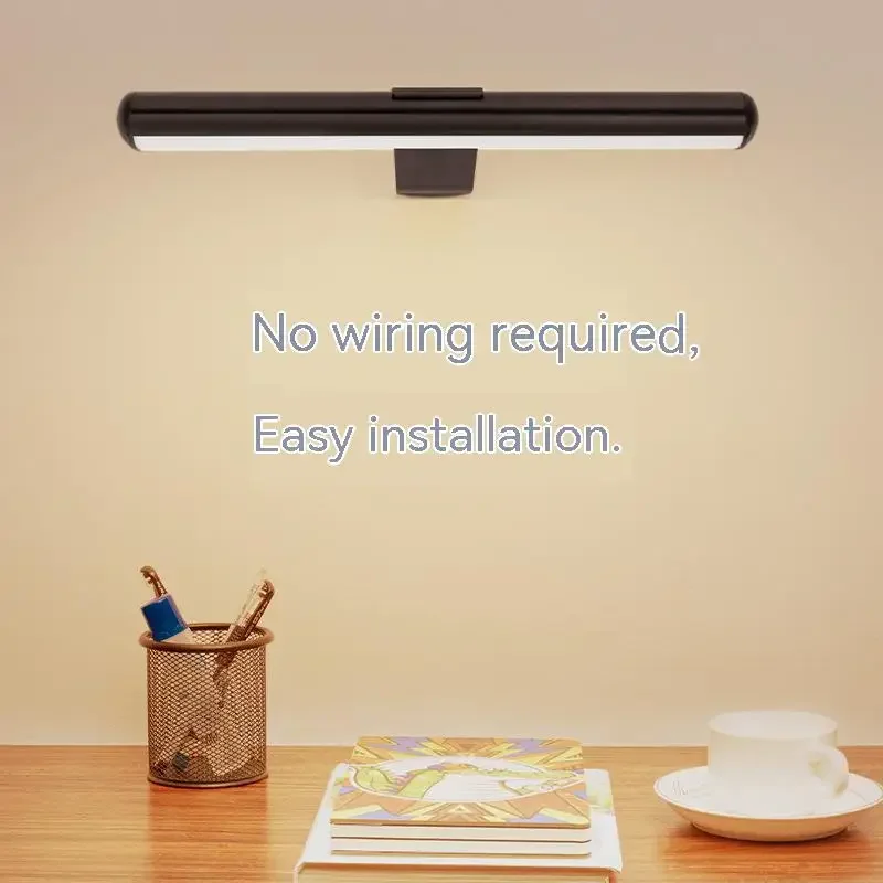 Wireless Wall Lamp Remote Control LED Painting Picture Light USB Rechargeable Battery Reading Lamp Easy Mount for Living Room
