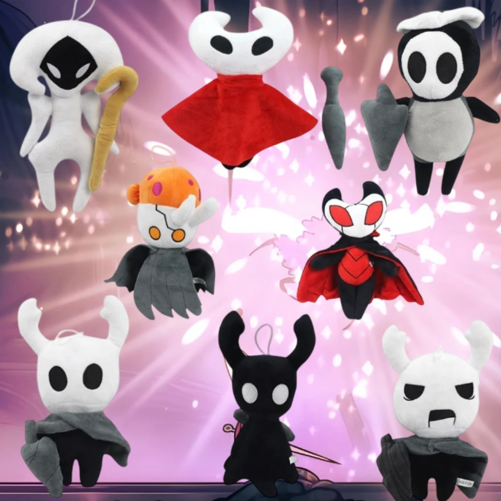 

Game Hollow Knight Plush Toy Hollow Knight Stuffed Animal Plush Dolls Cartoon Game Kids Toys Fans Gift Party Desk Decoration