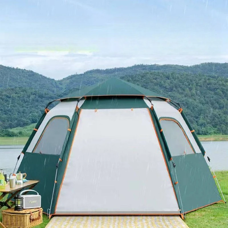 Automatic Outdoor Camping Tent Backpacking Awning Lightweight Tourism Camping Tent Waterproof Tenda De Acampamento Outdoor Gear