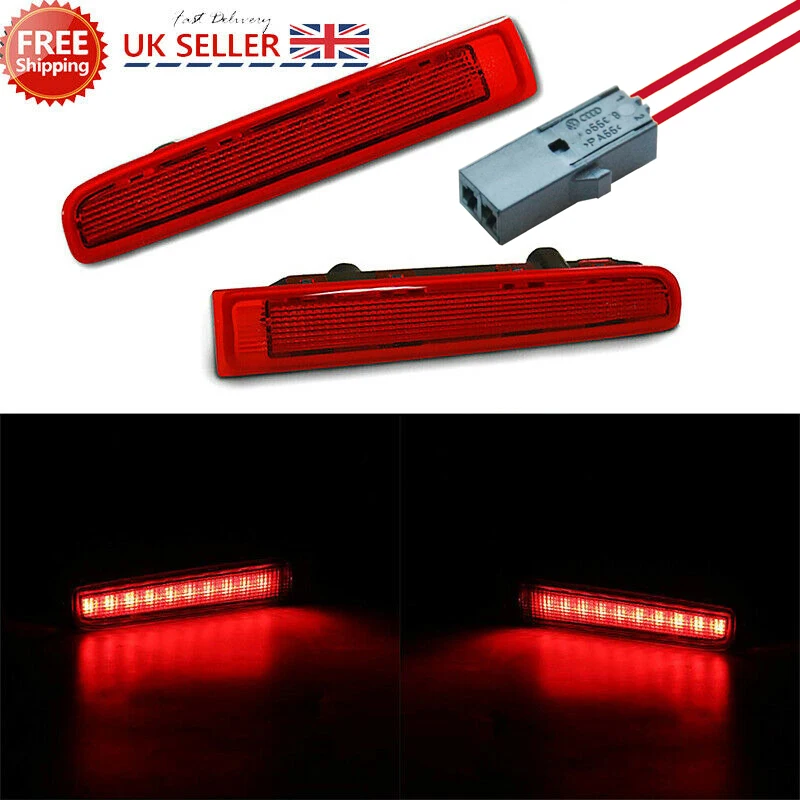 2x High Level Third Rear Brake Light L/R Brake Lamp Center Brake Lamp Barn Door For VW Transporter T5 T6 Caravelle Multivan