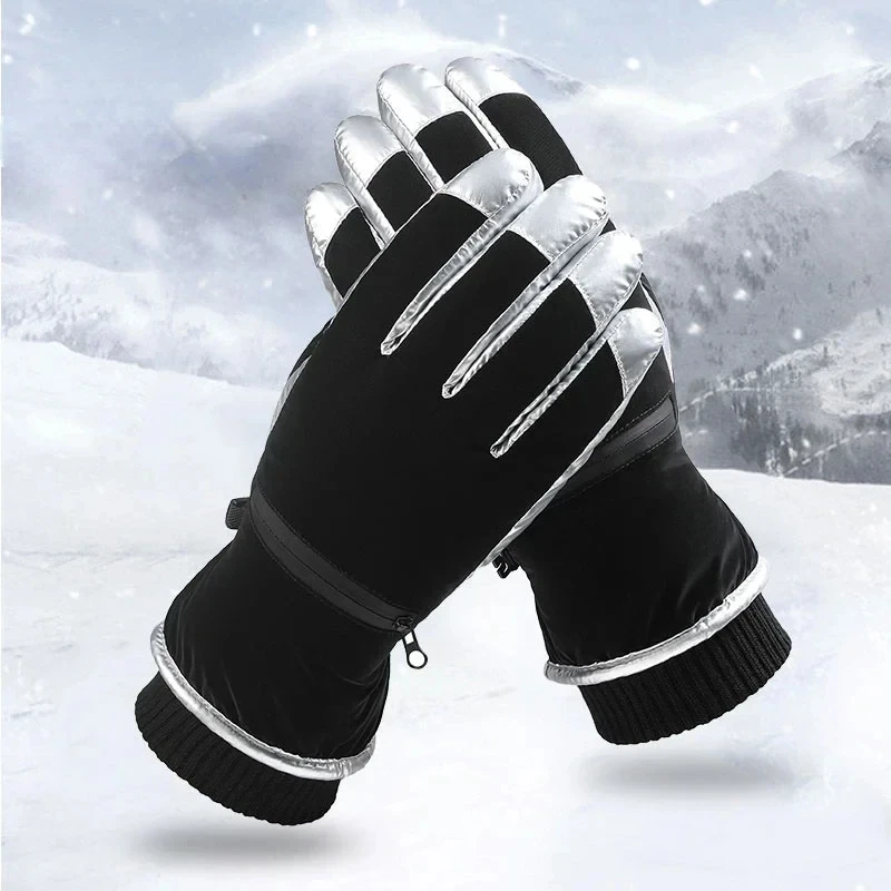 Winter Warrior Gloves: Ski, Snowboard Offroad Motorcycle Ready – Touch the Future with Waterproof, Windproof, Tech-Savvy Warmth