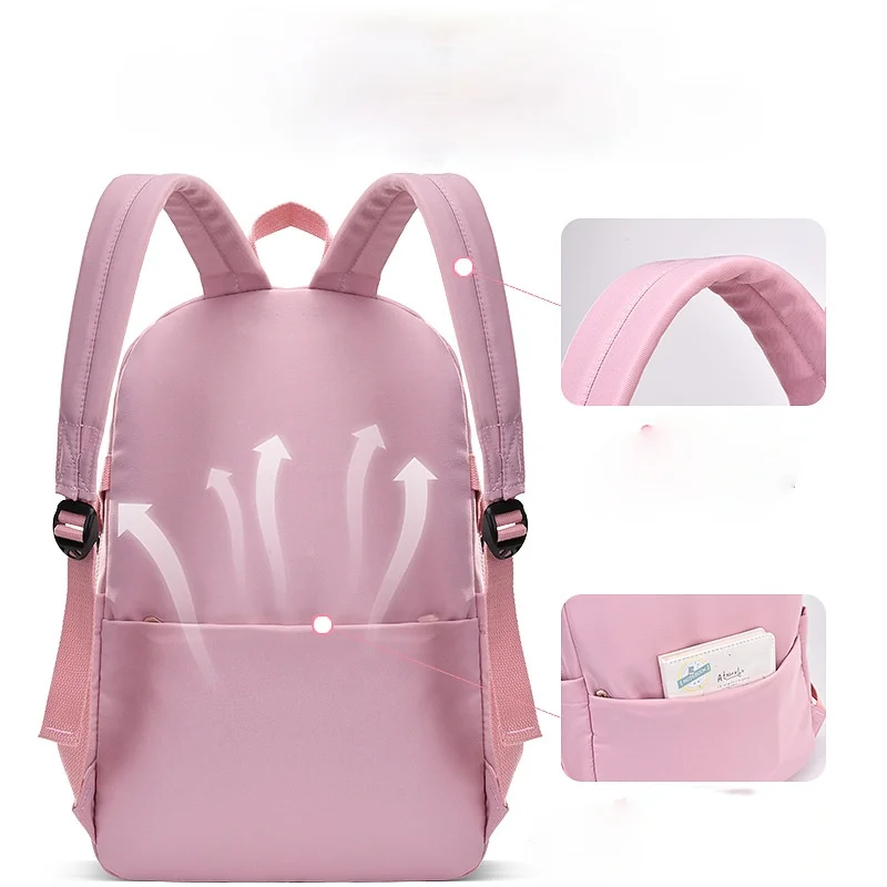 Moda Mochilas Escolares Para Meninas Impermeável grande schoolbag Crianças Mochila Mochila Escolar Crianças Mochila escolar escolar escolar coreana