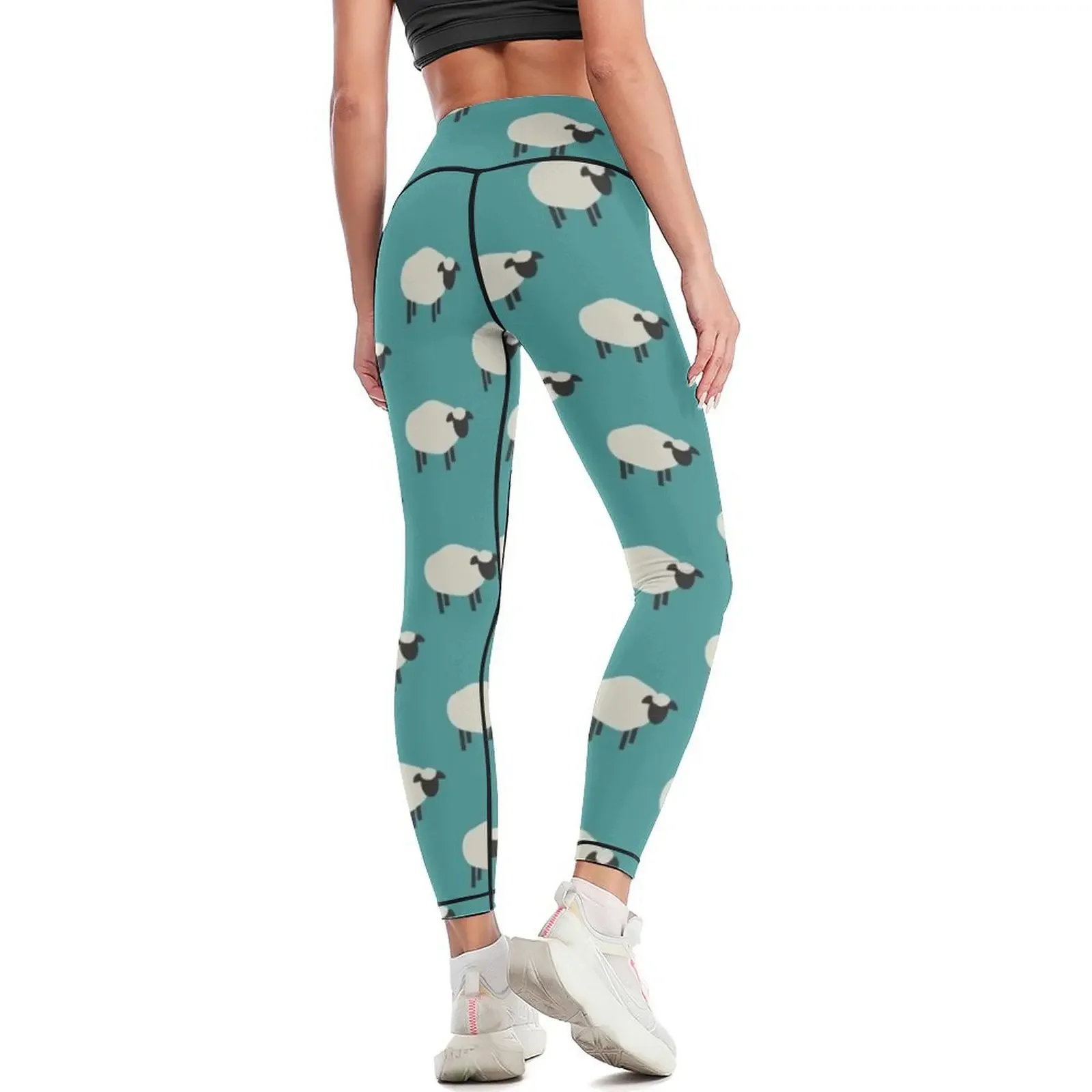 Sheep Leggings push up tights for Women sportwear gym pants sportswear woman gym 2025 Womens Leggings 3