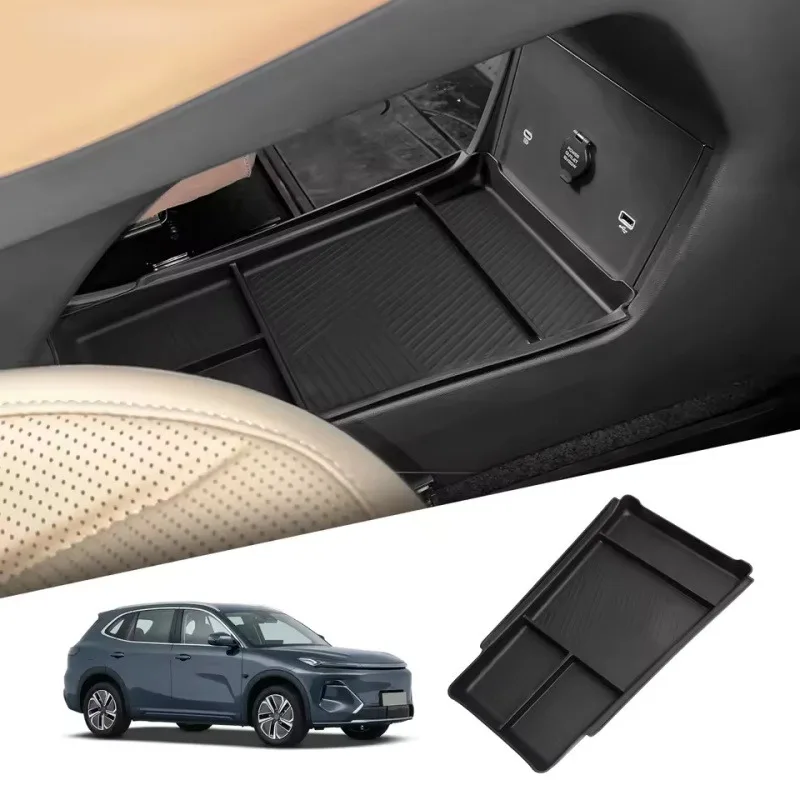 for Geely Starray EM-i 2025 2026 Center Console Lower Storage Box Organizer Tidying Storage Case Car Accessories Only Fit LHD