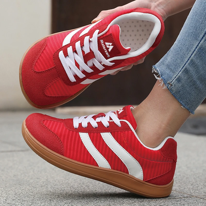 Big Size Men High Quality Casual Sneakers Unisex Wide Toe Barefoot Shoes Lightweight Thin Sole Commute Walking Running Shoes