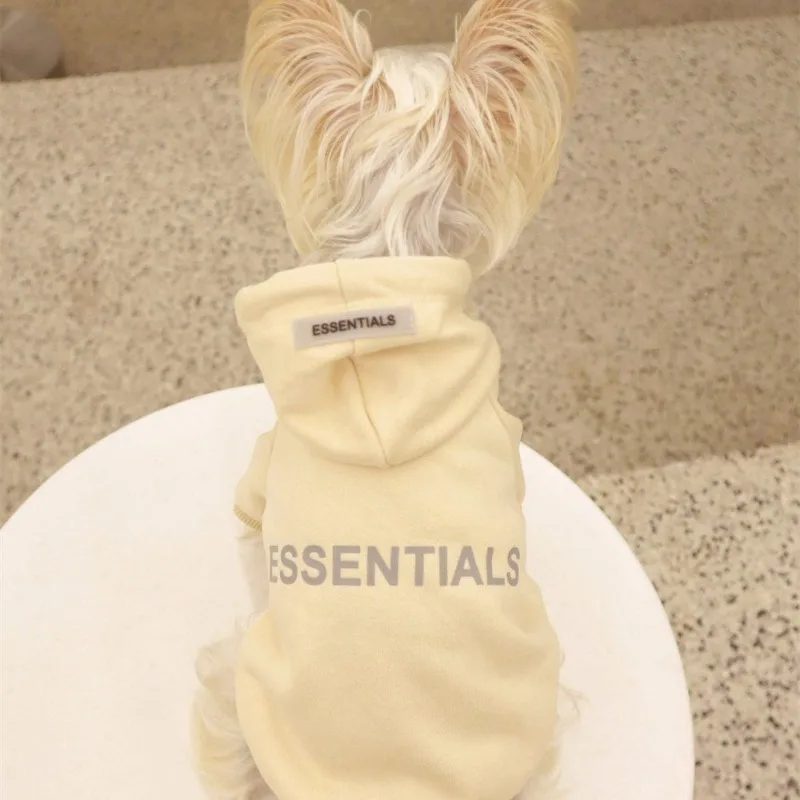 Hooded Sweater Pomeranian Teddy Warm Coat Clothes For Small Dogs Winter Pet Supplies Dog Sweatshirts