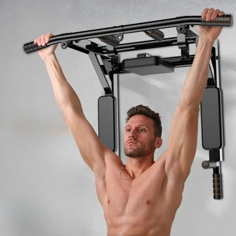 Wall horizontal bar pull-ups Home fitness equipment Indoor