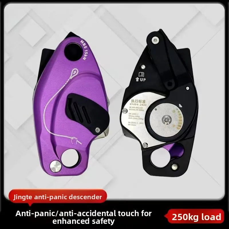 Descender Pulley, Multifunctional Ascender, Climbing Rope, Outdoor Aerial Work, Rock Climbing Device