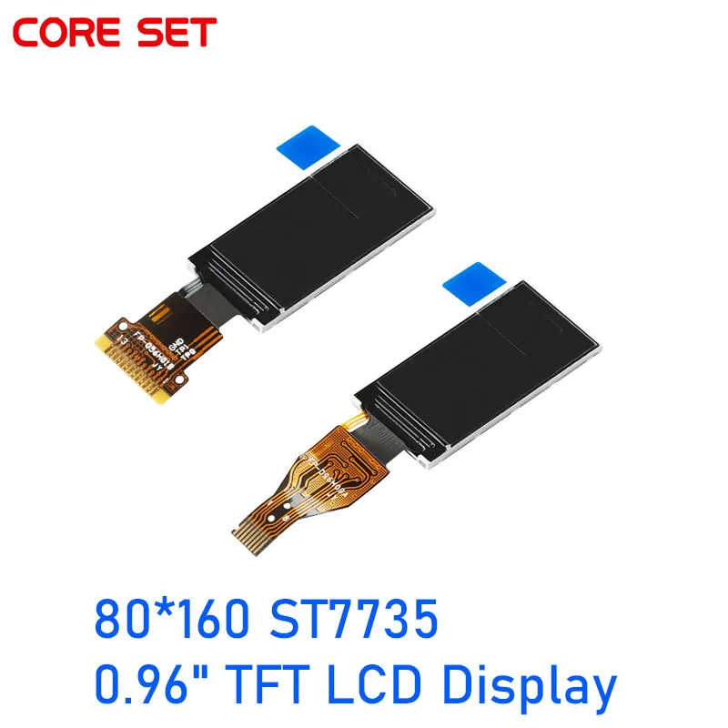 5PCS IPS Display 0.96 Inch TFT LCD Display Screen Module 80*160 ST7735 Drive IC 3.3V 13PIN SPI HD Full Colorful For lcd Module