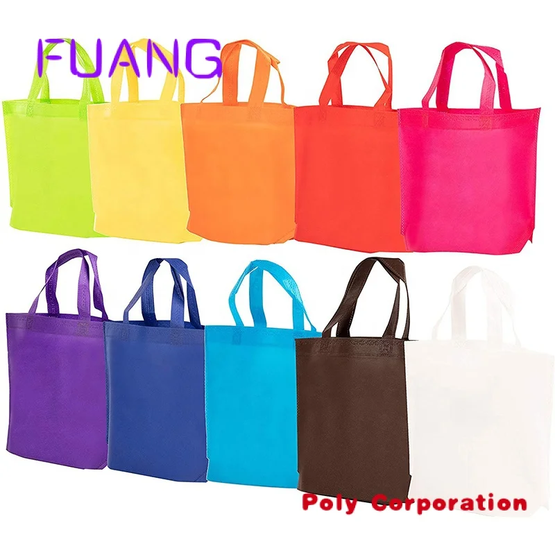 

Custom Custom Color Eco Friendly Recyclable Grocery Supermarket Tote Non Woven Bag