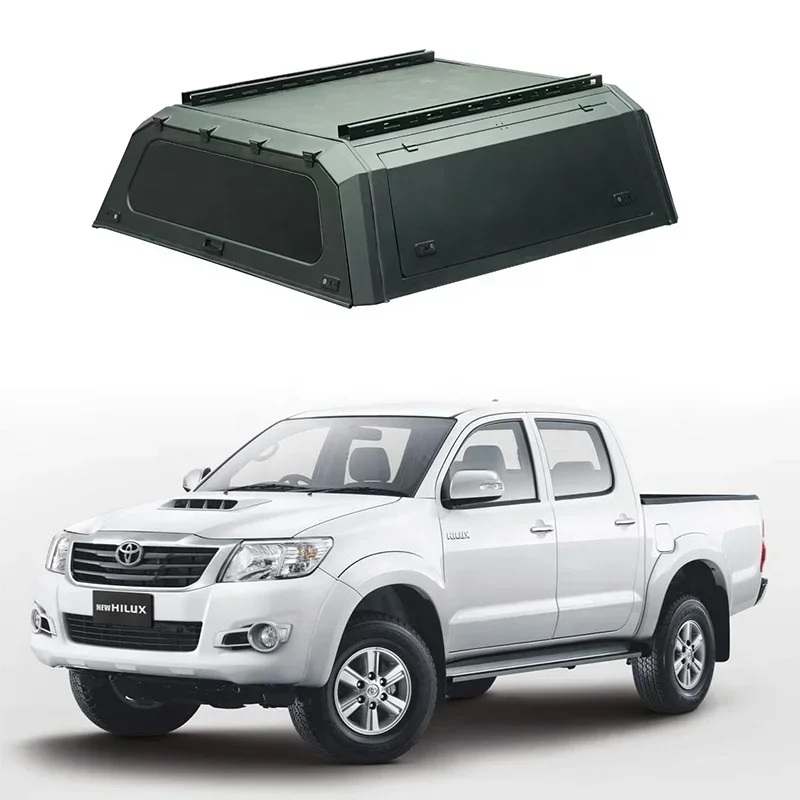 

Vigo 4x4 Offroad Truck Hardtop Offroad Pickup Cover Galvanized Steel Camper Truck Canopy