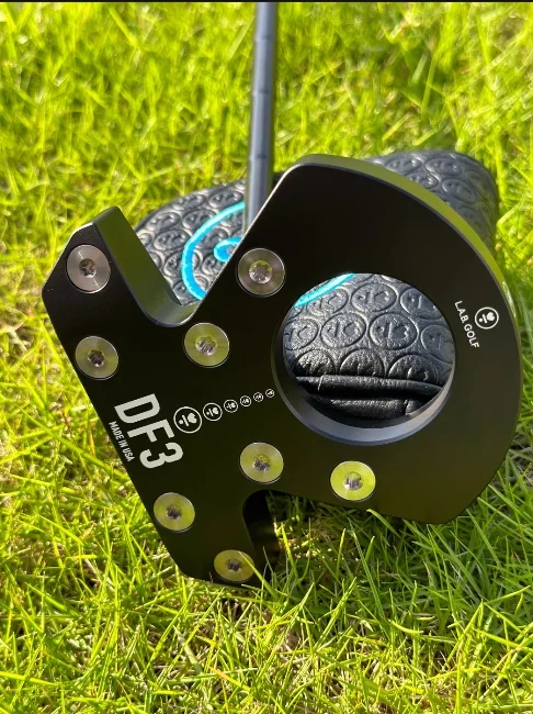 Golfschläger DF3 Putter Golf Putter Schwarzer Schaft 33 34 35 Zoll mit Schlägerabdeckung Club DF3