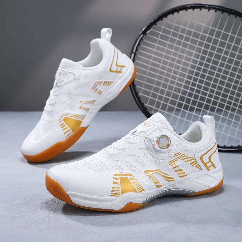 New Men's Badminton Shoes Comfortable Lightweight Outdoor Running Tennis Shoes