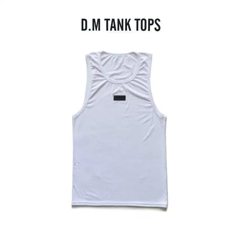Men's Vest Fashion Trend Sports Breathable Vest Sleeveless Solid Tank Tops