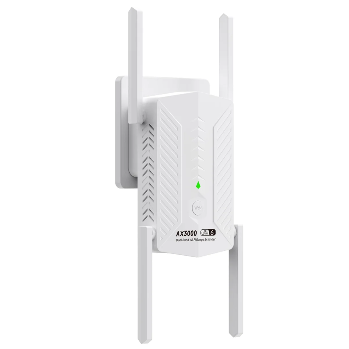 

A49T AX3000 WiFi6 Repeater Signal Amplifier Dual Band 2.4G/5GHz Wireless WiFi Extender Booster Long Range Amplifer US Plug A