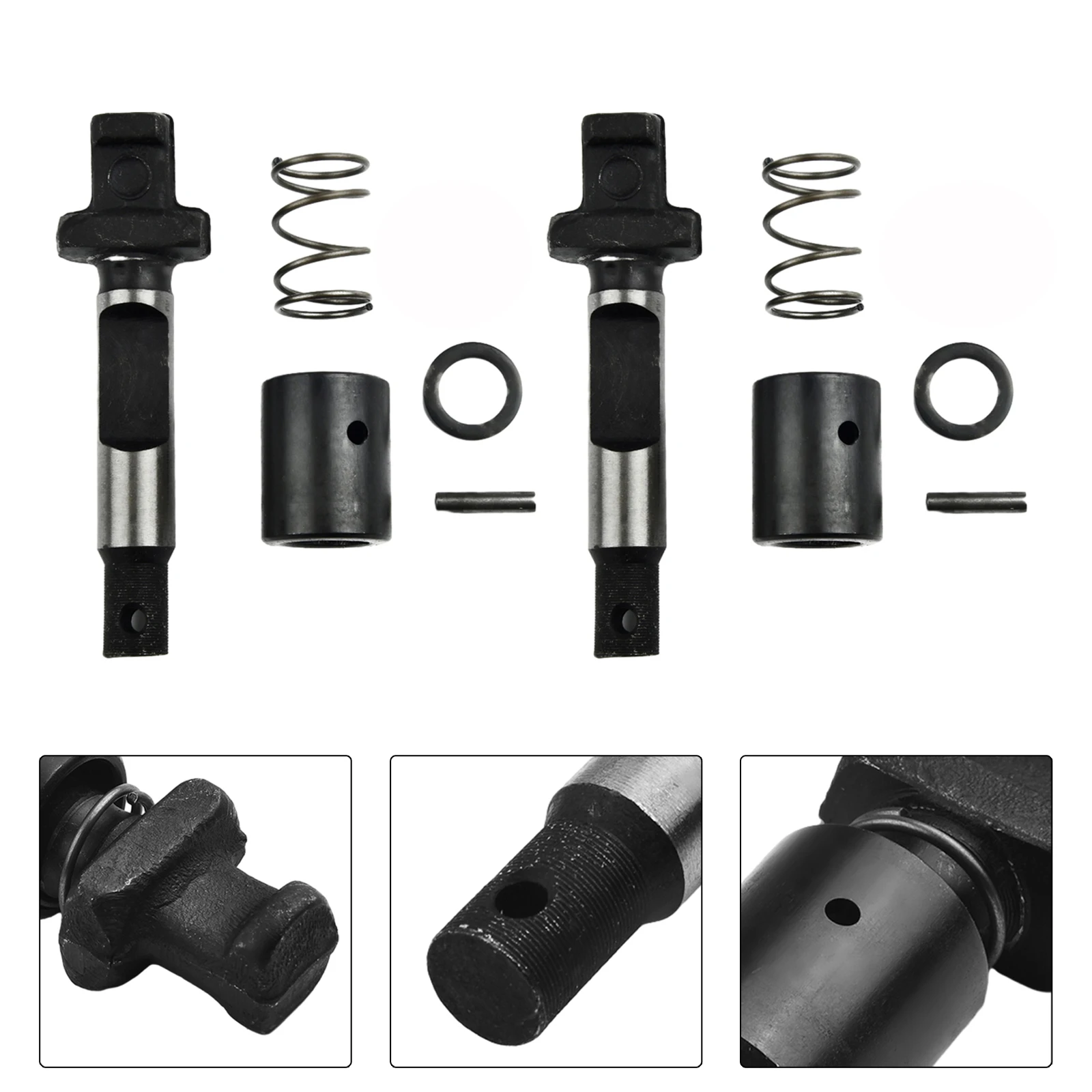 Hammer Pin Set for PH65A Demolition Hammer 2 Sets 10pcs Total Metal and Rubber Holder Pins for PH65A Demolition Tool