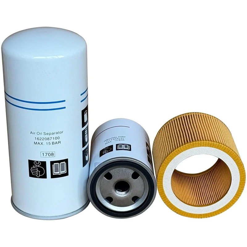 

Filter Kit 2901091900 Filter Cartridge 1613900100 Oil separator 1622087100 1513033701 Compatible WithCompressor GX 7-11 GA 5-11C