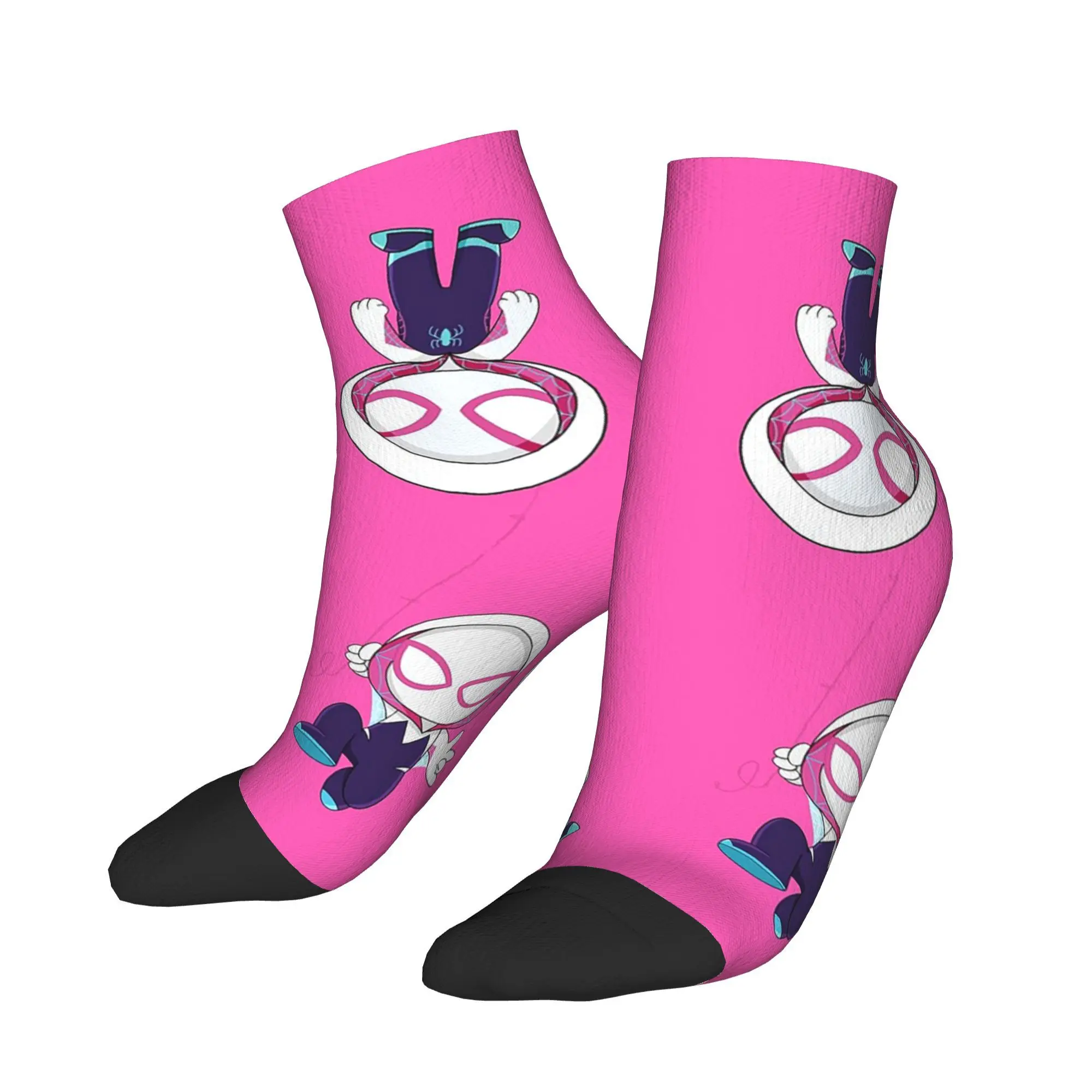 

Ghost spider Socks Harajuku High Quality Stockings All Season Socks Accessories for Man's Woman's Christmas Gifts