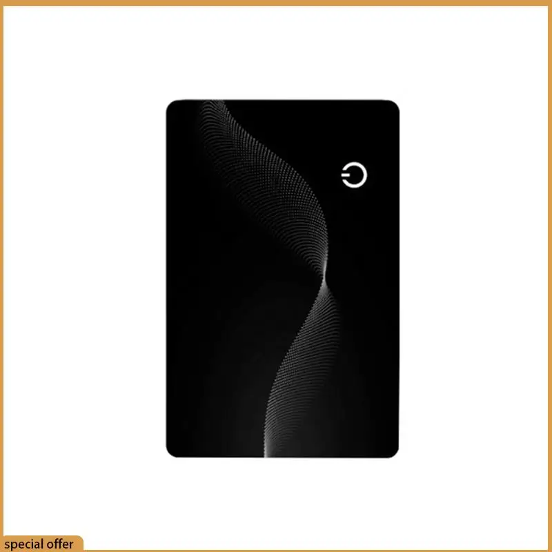 A68Z Anti-Loss Location Tracking Card GPS Locator Smart Tag Support Wireless Charging