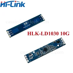 HLK-LD1030 10G Intelligent Human Microwave Induction Radar Module 10.525GHZ Low Power X-band Micro-motion Sensing Switch Sensor