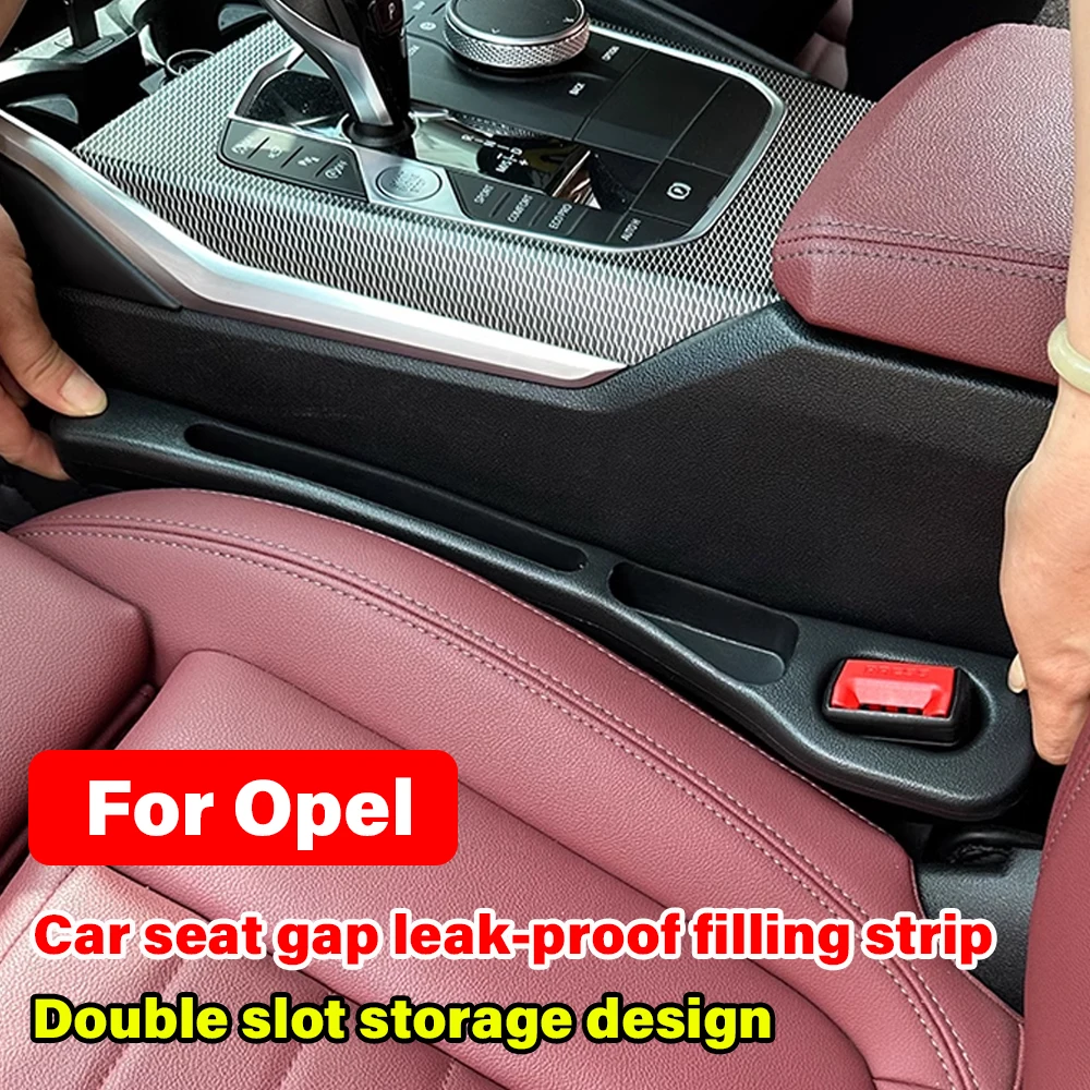 Assento de carro Gap Enchimento De Armazenamento Side Seam Plug Strip À Prova de Vazamento Tidying Para Opel Astra K J H G Insignia Corsa D Vivaro Zafira B Mokka Vectra C Vivaro Insygnia Opc Line Antara Meriva CRUZE Ad