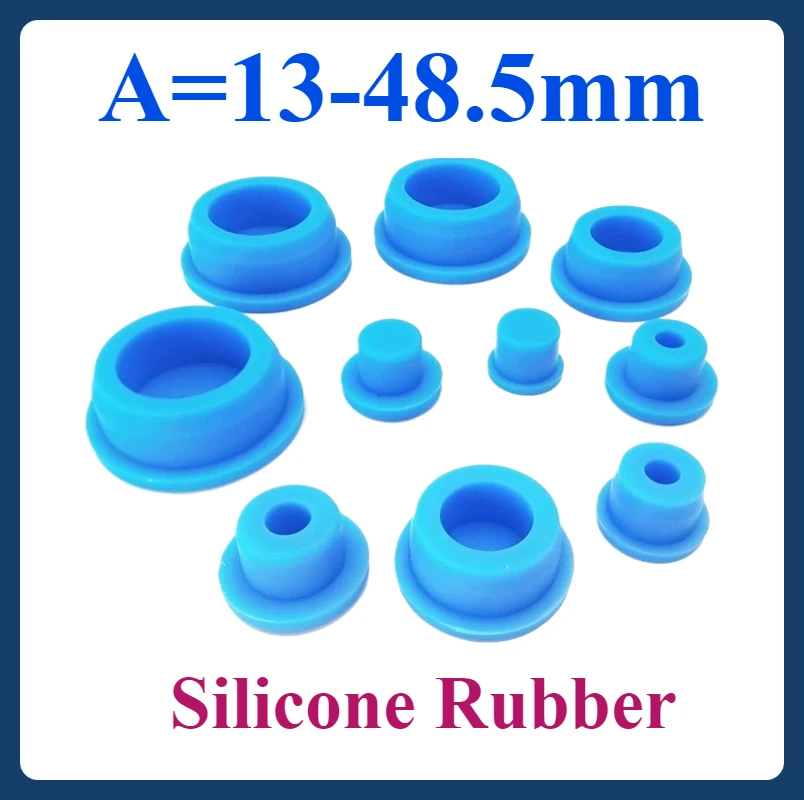 

Blue Rubber Plug, Soft Plug, Hole Plug, Screw Hole 15-48.5mm