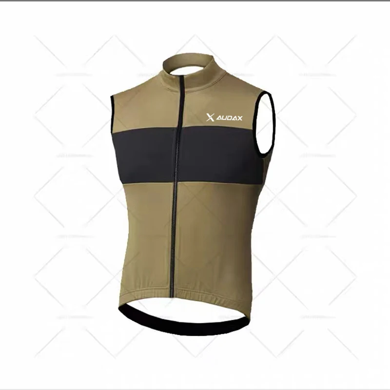 AUDAX-Gilet de cyclisme, veste de vélo de montagne, maillot