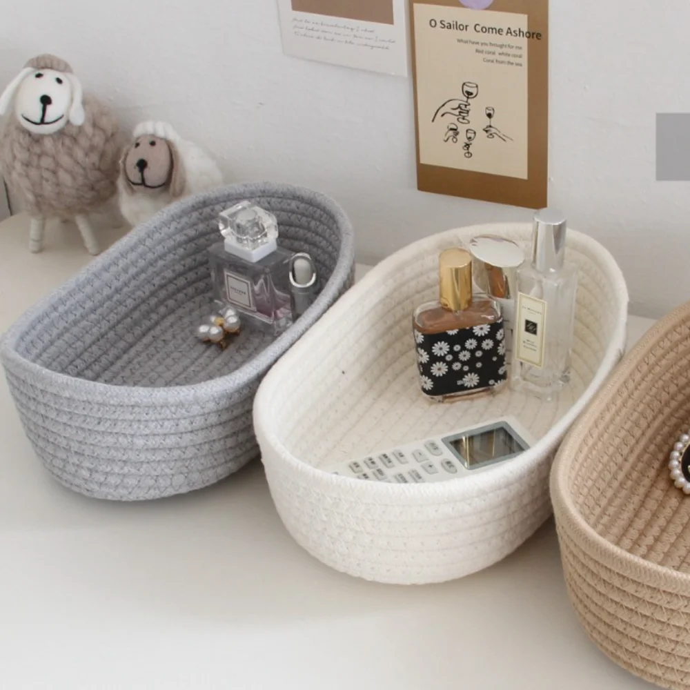 

Home Office Supplies Snacks Candies Stationery Desktop Storage Basket Sundries Organizer Comestics Basket Sundries Storage Box