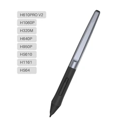 Digital Pen For HUION PW100 Battery-Free Stylus 8192 Pressure Levels For H640P H950P H1060P H1161 HC16 HS64 HS610
