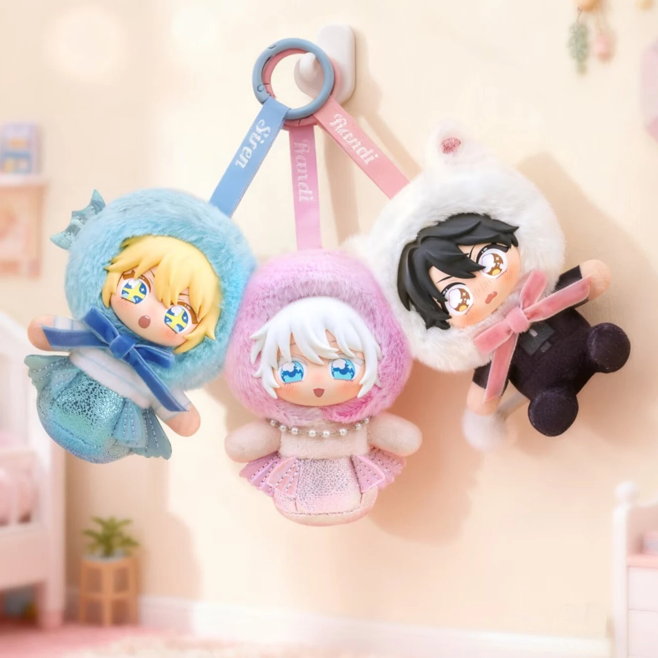 

EAKi The Falling Merman Stick & Party Series Blind Box Kawaii Action Figure Cute Doll Guess Bag Pendant Keychain Surprise Gifts