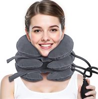 Cervical Neck Traction Device,Relief for Chronic Neck & Shoulder Alignment Pain,Inflatable Neck Stretcher Collar for Home Relief